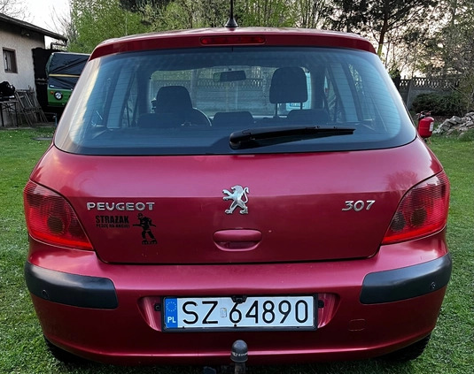 Peugeot 307 cena 4500 przebieg: 312000, rok produkcji 2001 z Zabrze małe 191